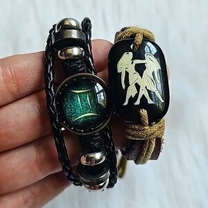Gemini zodiac ♊️braclet bundle